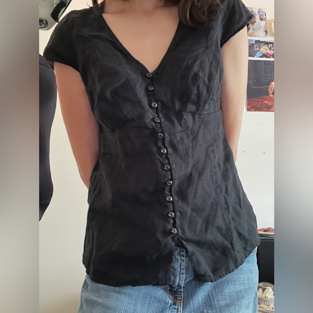 Gothic Babydoll Button Down